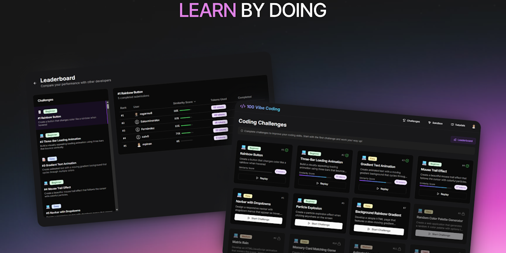 شعار 100 Vibe Coding
