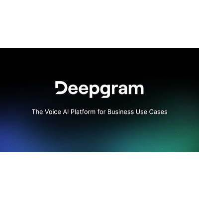 شعار Deepgram