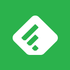 شعار Feedly AI (Leo)