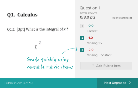 شعار Gradescope